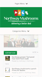 Mobile Screenshot of northwaymushrooms.com
